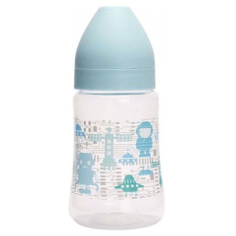 Пляшечка для годування, 250 мл, 3 місяці, блакитний