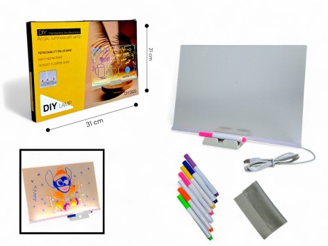 Світлодіодна акрилова дошка-нічник 