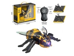 Р/К пчела на батар., пульт 2.4 GHz, парогенератор, подсветка, звуки, мелодии, в корр. 