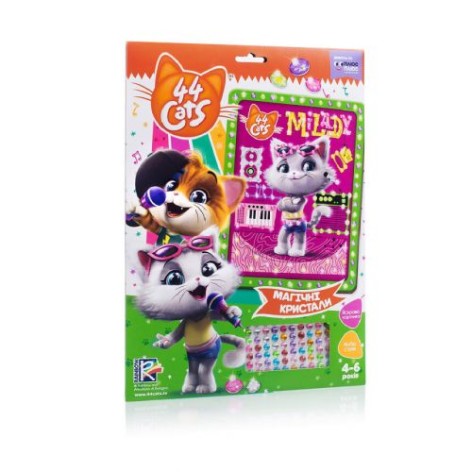 Набор для творчества "44 Котенка: Магические кристаллы" (укр)