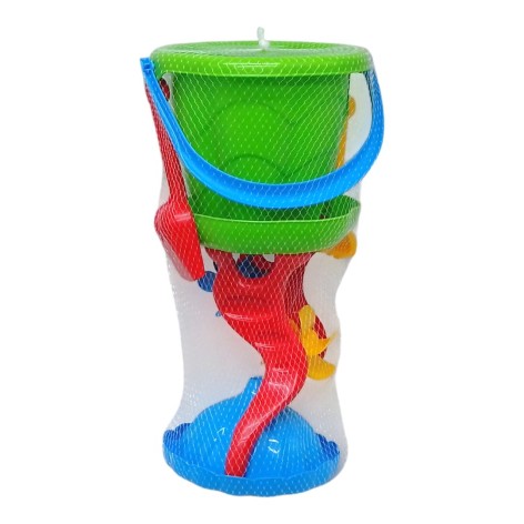 Пісочний набір - млин, відро, аксесуари (салатовий)