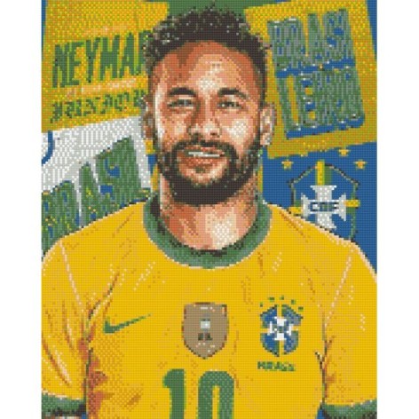 Алмазна мозаїка Origami "Футболіст Неймар" 40x50 см (OD31069)