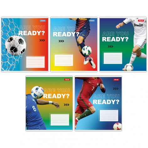 А5/36 канатов. 1В Are you ready, тетрадь для записей 15 шт в уп. //