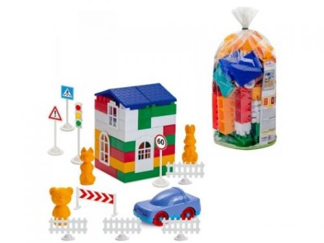 Конструктор "Лидер" №2, 80 деталей