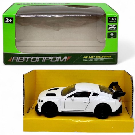 Машина "Автопром. Bentley continental" біла