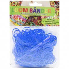 Резиночки для плетения, голубые
