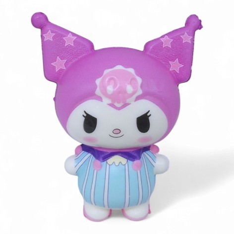 Сквіш антистрес аніме Kuromi лиловий