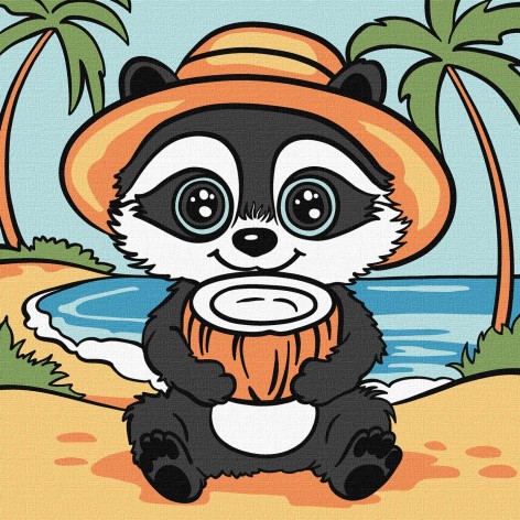 Картина по номерам для детей 