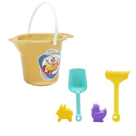 Пісочний набір "Монстрики" (золотистий)