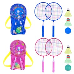 Бадмінтон дві ракетки, волан,43 см у сумці /50/