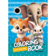 Раскраска, 80г, 210х297 мм, 16 л., А4, Скоба