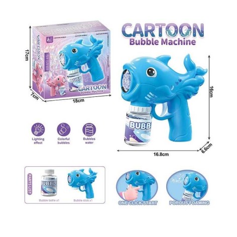 Пистолет с мыльными пузырями 