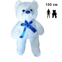 М'яка іграшка Ведмідь Бонік, висота 150 см (за стандартом 170 см) білий