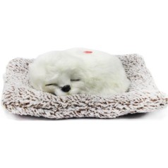 М'яка іграшка Собачка-пушистик на килимку, вид 3