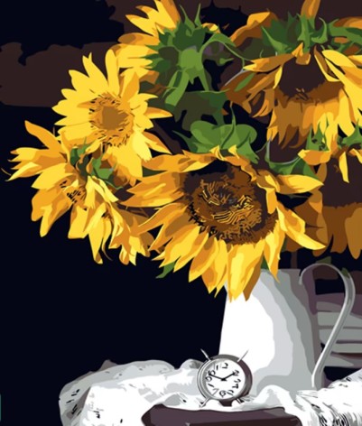 Набір для розпису за номерами Настрій Strateg розміром 30х40 см (LY77)