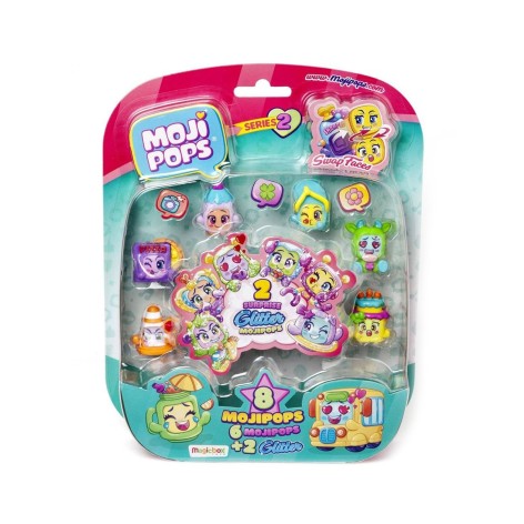 Набор фигурок "MOJI POPS S2 – СИЯЮЩИЙ СЮРПРИЗ" (8 фигурок)