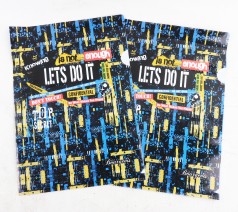 УЦЕНКА 30% Папка с кнопкой А5+ Р0208, цена за 4 шт. //