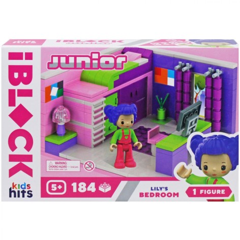 Конструктор "JUNIOR: Спальня Лілі" (184 дет)
