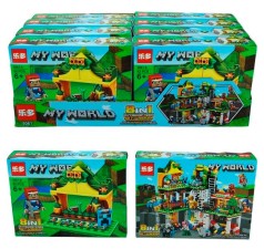 Конструктор 92 подітий. Minecraft, 8 в 1, в кор. //