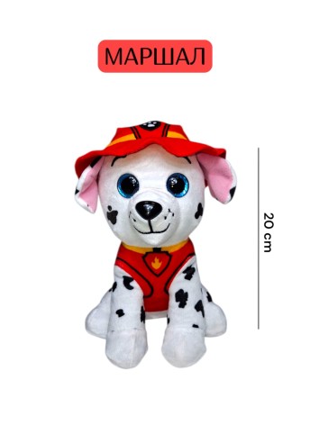 М'яка іграшка щенячий патруль МАРШАЛ  25 см оригінал