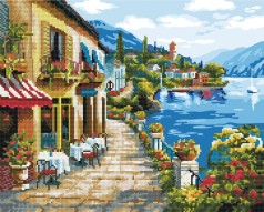 Картина за номерами + Алмазна мозаїка 