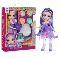 Игровой набор с куклой Rainbow High серии Rainbow Shimmers - Виолетта