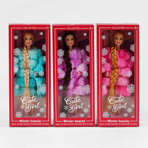 Кукла 3 вида, в коробке, микс видов 