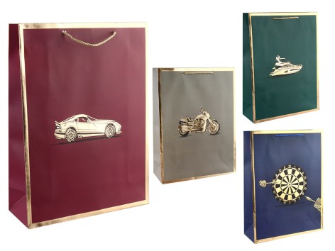 Подарочный пакет картон 200грм, 