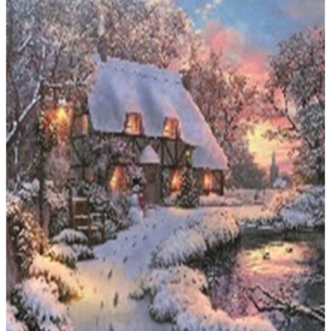 Алмазна мозаїка за номерами 40*50 