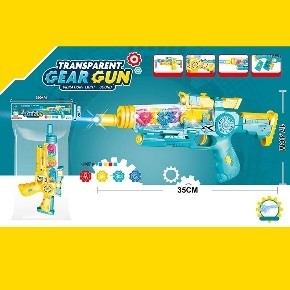 Бластер батар., 2кольори, світло, п/е 35*17,4см 