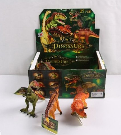 Динозавры игрушечные 3 вида