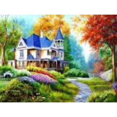 Алмазная мозаика по номерам 30*40 