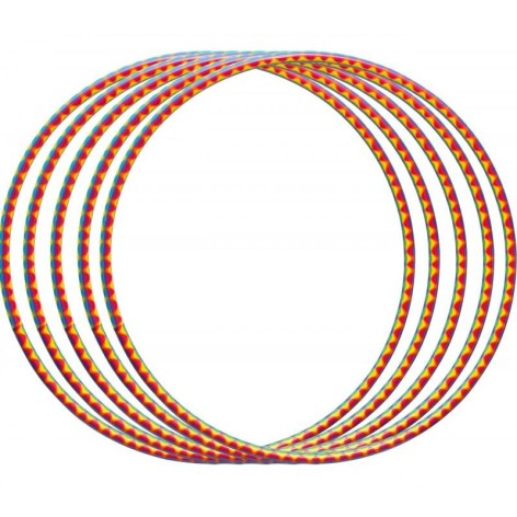 Обруч гімнастичний дитячий Бамсік пластиковий 75 см