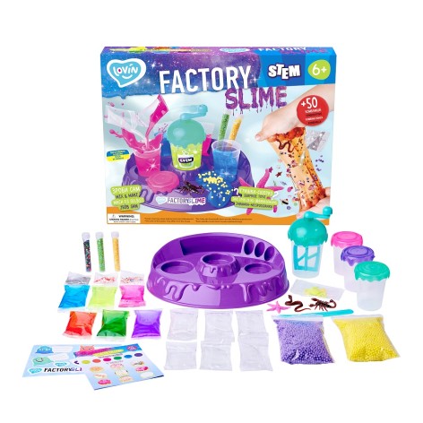 Набір для експериментів ТМ Lovin Slime Factory Лабораторія слаймів