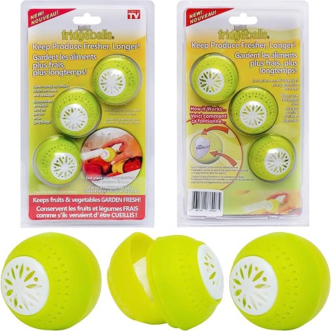Поглинач запахів для холодильника FRIDGE BALLS 28613-22