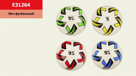 Мяч футбольный №3, PVC, 230 грамм, 4 цвета