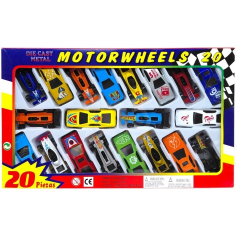 Набор машинок "Motor wheels" 20 шт