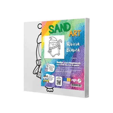 Набір для творчості Riviera Blanca "Пінгвін" 25x25 см (КГ1-22)