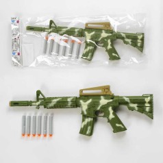 Автомат мягкие патроны на присоске, в п/е 