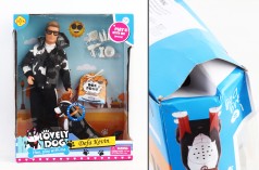 УЦЕНКА 30% Кукла DEFA 29см 8429 парень с музыкальной собакой и аксесс.2в.кор.32*8,5*26 