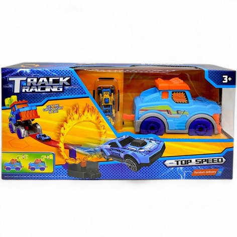 Грузовик-трек катапульта с металлической машинкой