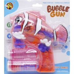 Пистолет с мыльными пузырями 