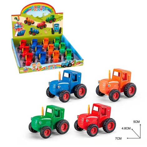 Трактор, металопластик, глазурі /48/576/12шт в кор.