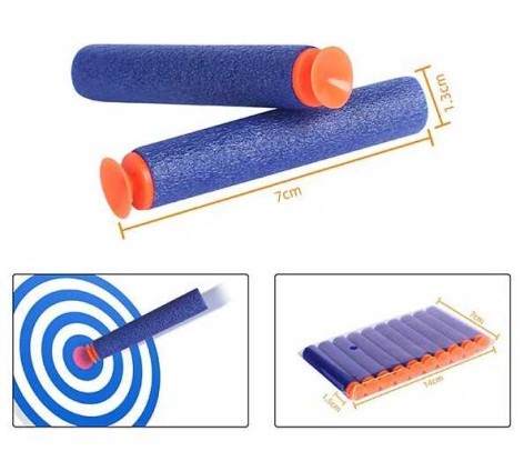 Патрони 10 штук в слюді 