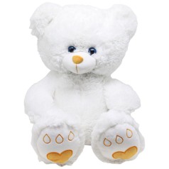 Мягкая игрушка "Медведь Лакомка", 55 см (белый)