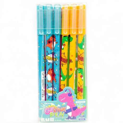 Ручка гелева, синя паста, стирається, ЦІНА ЗА 12 ШТУК В УПАКОВЦІ