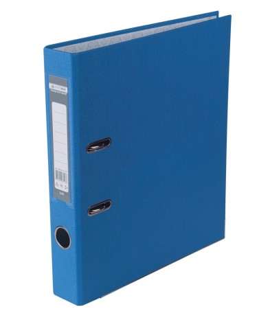 Папка-регистратор Lux односторонний Jobmax А4, 50мм PP, синий, сборный