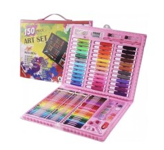 Набір для творчості Artistic Set 150 предметів (РОЖЕВИЙ)