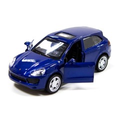 Инерционная автомодель TechnoDrive Porsche Cayenne S синий металлопластик (250251)