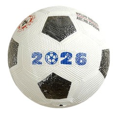 М'яч футбольний матеріал PVC, розмір №4 (чорний)